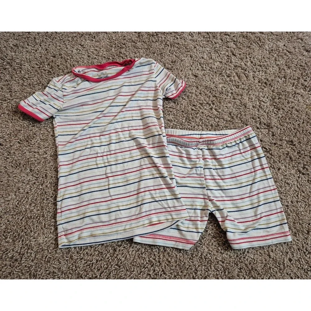 Kickee pants bamboo 2 piece pj set size 4t